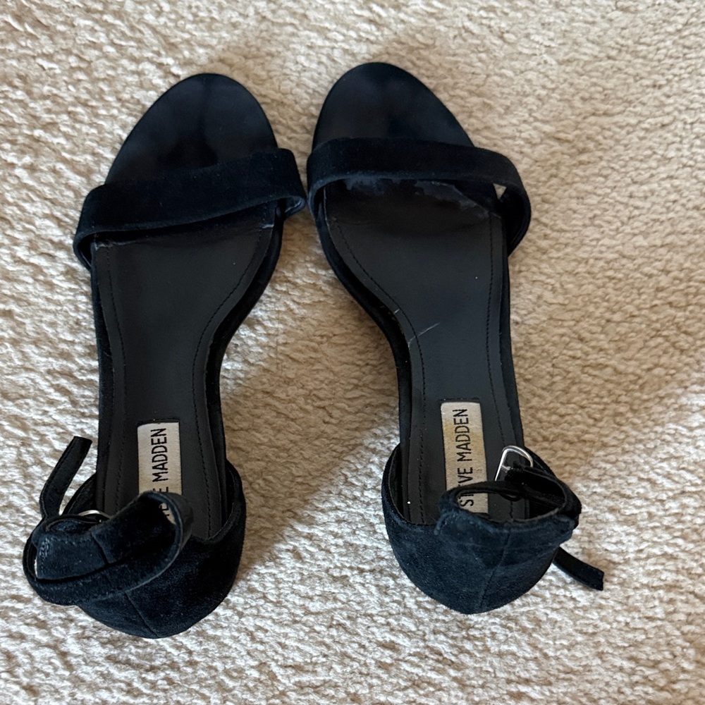 Steve Madden Women's Black Heels